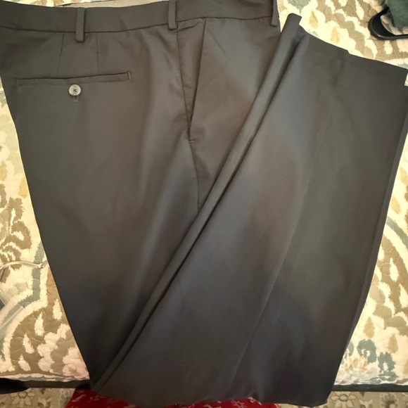 Men’s Van Heusen Flex fit Ultra Wrinkle free straight leg pants Blue - Picture 1 of 8